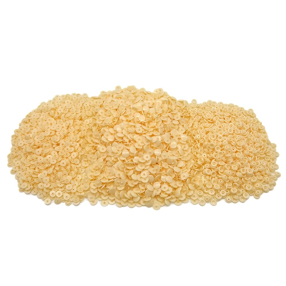 Кнопка рубашечная ⌀12,5/10мм пластик (≈1000 шт) New Star (306 экрю)