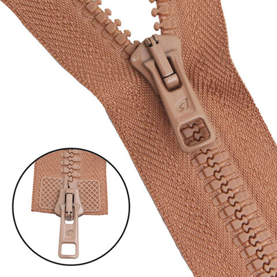 Молния трактор Arta Т6 (6 мм) 2 зам., разъем., 100 см, цв. 071 св.бежевый, уп.5 шт