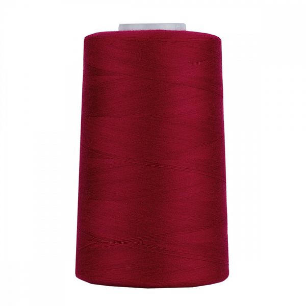 Нитки швейные Max 40/2, 4570 м (5000 ярд), 155 красный / 1 бобина