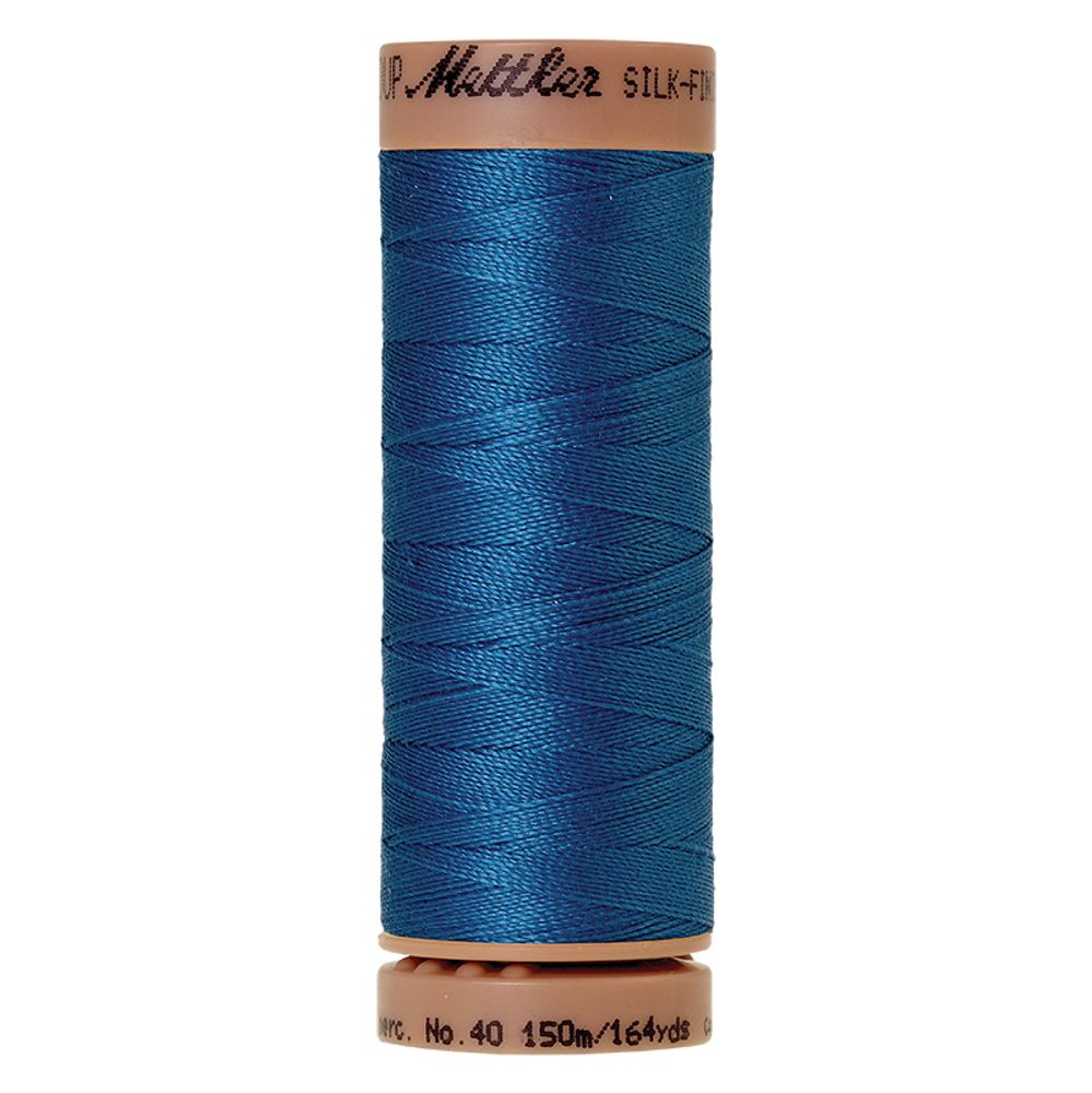 Нитки хлопковые отделочные Mettler Silk-Finish Cotton 40, 150 м, 0339, 1 шт