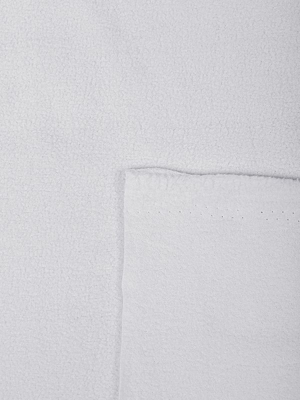 Флис 2-сторонний 190 г/м², 150 см / 2 метра, TBY-0059-101.2, цв.F101 белый