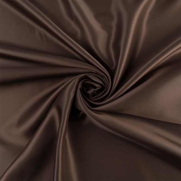 Ткань подкладочная Poly Twill 101±2 г/м², 200х145±2 см, 27 коричневый, Gamma LPT