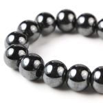 Бусины натуральный камень гематит 8 мм, 12 шт в упак, Astra&Craft