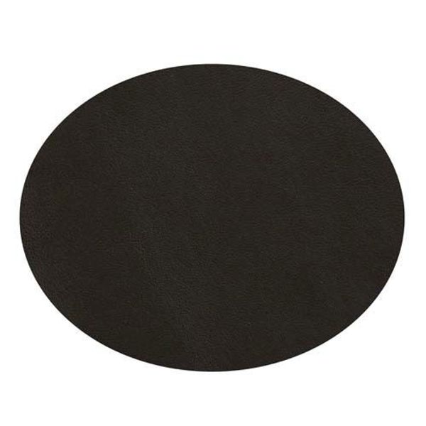 Заплатка термоклеевая, кожа, овал малый 9,4х11,4см, 2 шт в уп, 100% кожа, 03 т.коричневый