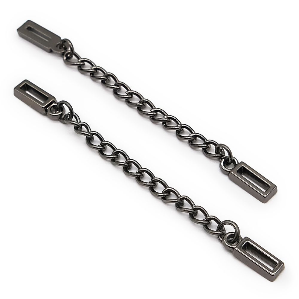 Цепочка-вешалка для верхней одежды 70 мм, чер.никель, ГДЖ1514, 10 шт