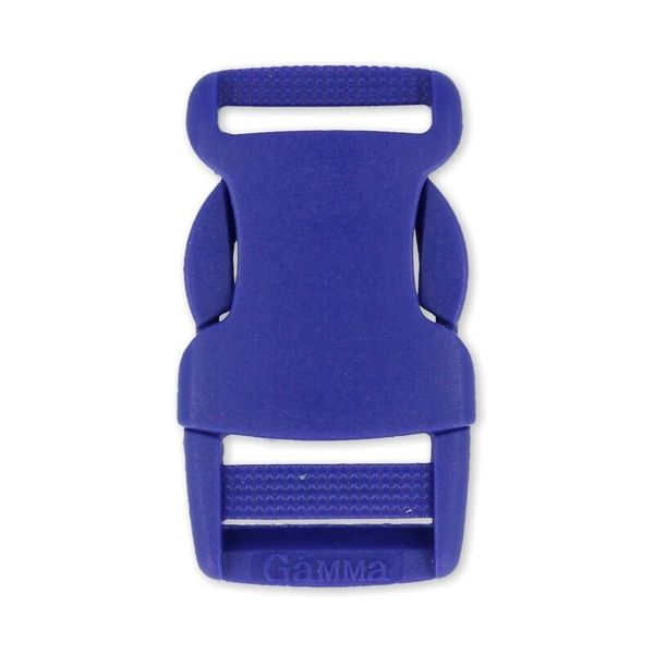 Фастекс (пряжка трезубец) пластик 19 мм, 10 шт, 220 васильковый, Gamma SB04