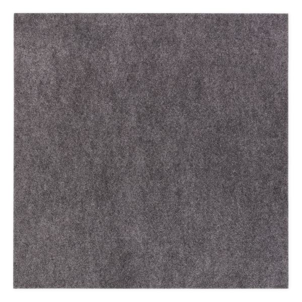 Фетр листовой мягкий 0.7 мм, 48х48 см, 204 серый (меланж), Gamma FKX07-48/48