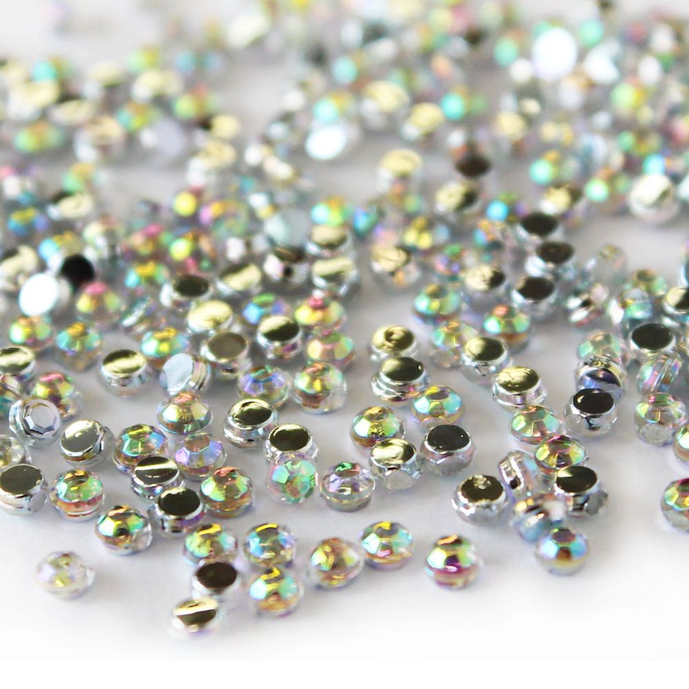 Стразы холодной фиксации 2мм, ss6, 432 штук (017)