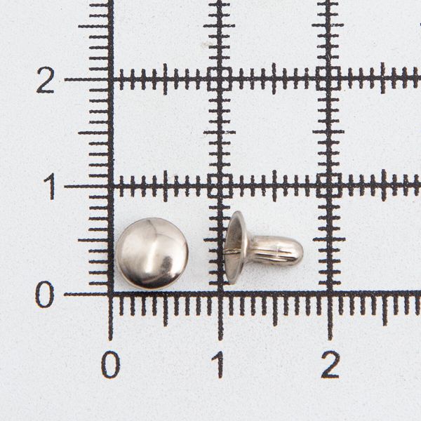 Хольнитены ⌀7 мм, h=7 мм, сталь, New Star №33, никель, уп≈2000 шт