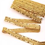 Тесьма отделочная 35 мм / 13.71 метров, TBY 902 цв.золото