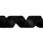 Тесьма (лента) окантовочная 32 мм / 100 метров, черный, Gamma 032 О черный