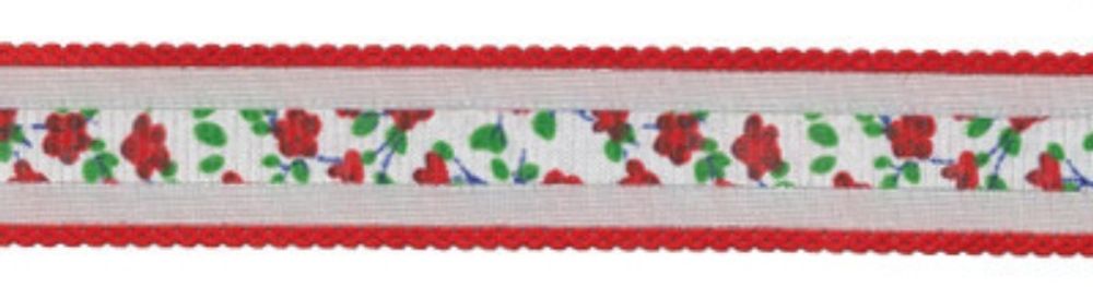 Лента декоративная 25.0 мм / 5 шт по 3 метра, 026 красный, WD-43 Gamma