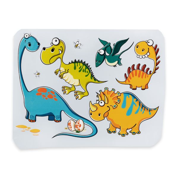 Термотрансфер 22х16 см, М-821 динозавры, микс, 1 шт, Gamma M №08