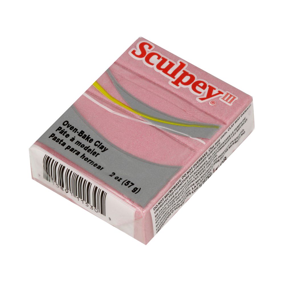 Полимерная глина 57 г, 530 жемчужно-розовый, Sculpey S302