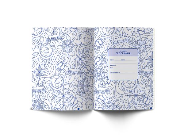 Тетрадь со справочным материалом Скучно не будет!, выборочный лак, A5+ 48 л. на скобе 65 г/м², белизна 100%, 10 шт, клетка, 000537 География, Светоч 48ТПСКс5_4_2_1