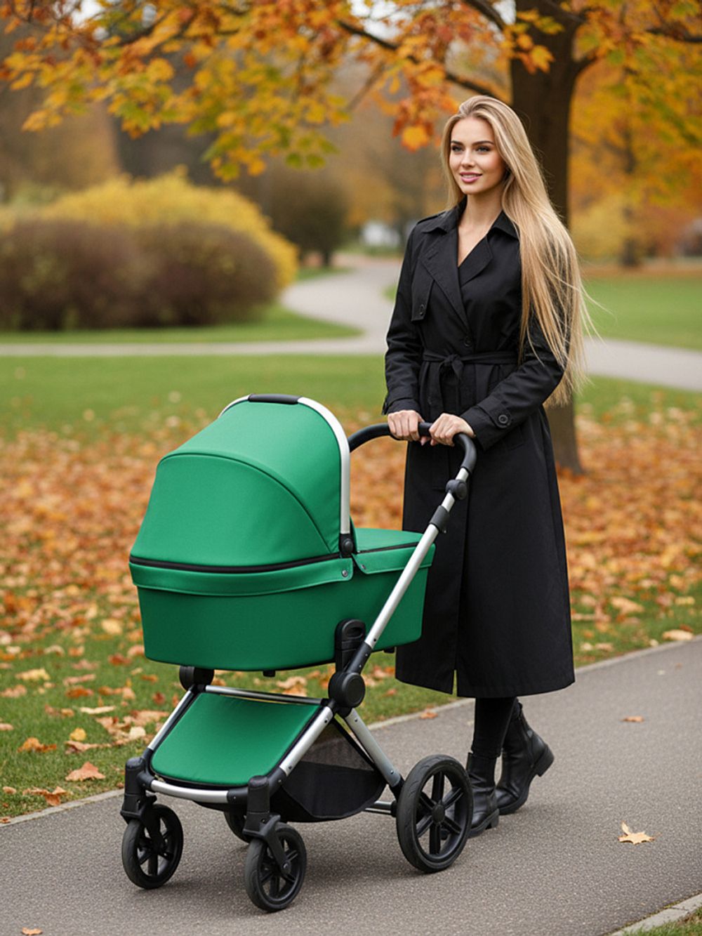 Оксфорд 200D PU1000 78 г/м², 150 см / 5 метров, F243 зеленый