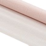 Гофрированная бумага (креповая) 50см, 2,5м, 180г/м², 616 бледно-розовый /TOS/
