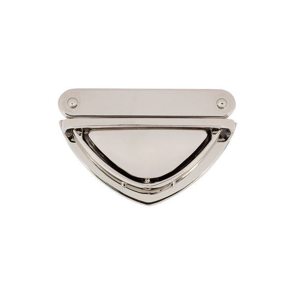 Замок для сумки 33х50 мм, 5 шт, никель, Gamma LBZ-8N