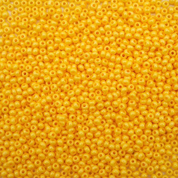 Бисер Preciosa цветной мелованный 10/0 (2.3 мм), круг.отв., 50 г, (16383)