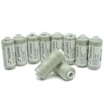 Нитки швейные бытовые Bestex 40/2, 365 м (400 ярд) / 10 кат., 333 бело-зеленый