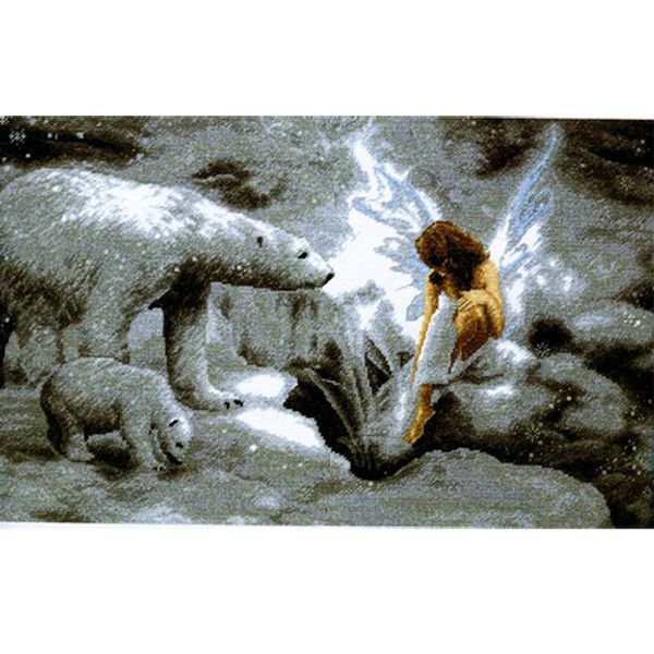 Набор для вышивания нитками РС Студия, Встреча с фэнтези 31х54 см