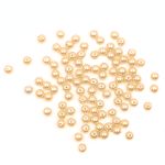 Бусины пластик (жемчуг) ⌀8 мм, 25 г, Astra&Craft, 005 NL бежевый
