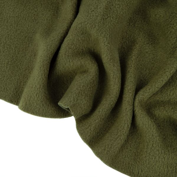 Флис 1-сторонний 230±10 г/м², 150 см / 10 метров, 423 т.хаки, Gamma FG-001