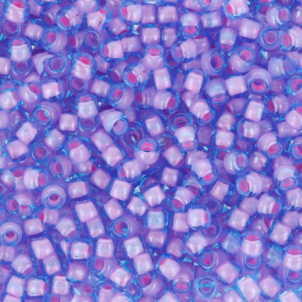 Бисер Toho 11/0 круглый (2.2 мм), 25 г (5х5 г), 0937 розовый