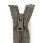 Молния спираль (витая) Т7 (7 мм) 2 зам., разъем., 70 см, 282 хаки, 10 шт