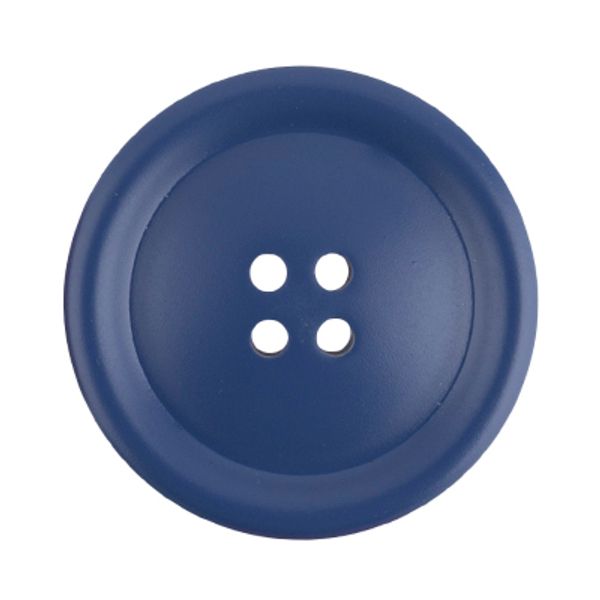 Пуговицы 4 прокола пальтовые 30 мм, 24 шт, D381 т.синий, Gamma CRZ 0012