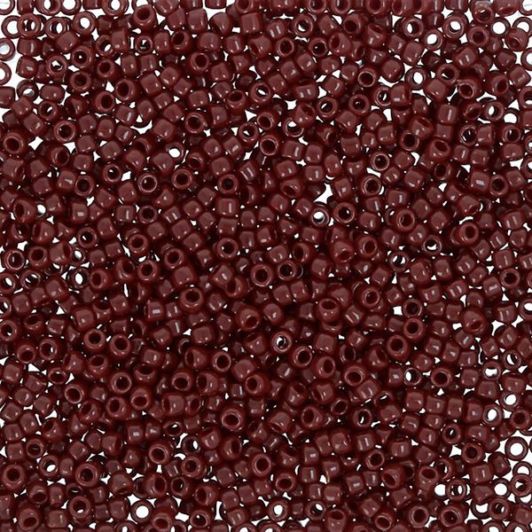 Бисер Toho 15/0 круглый (1.5 мм), 25 г (5х5 г), 0046 т.т.коричневый