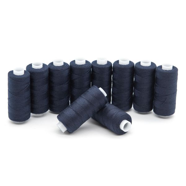 Нитки швейные 20/3 (120м) 10 шт Astra&Craft (325 индиго)