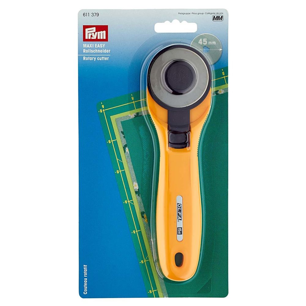 Нож раскройный круглый Maxi EASY d45, Prym