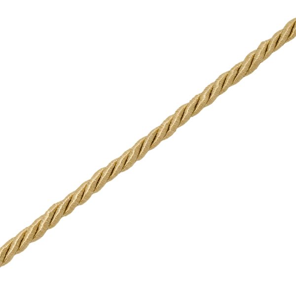 Шнур витой 3мм / 18,29м, 046 золотистый, 1AS-169