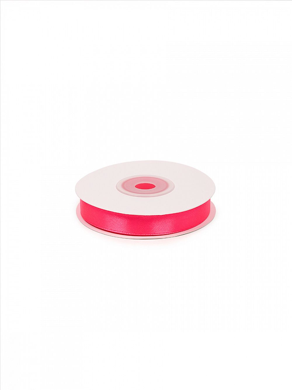 Лента атласная 1-сторонняя 12.0 мм / 22.5±1 метра, 3080 ярк.розовый, Magic4Hobby