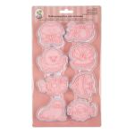 Набор вырубок для печенья пластик, 8 шт, №4 Морские обитатели, S-Chief SHF-0353