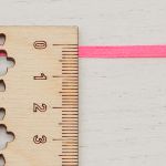 Лента атласная 2-сторонняя 3.0 мм / 100±2 метров, (013 яр.розовый (неон)), Globus