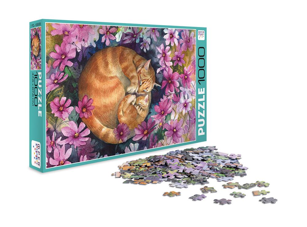 Пазл 1000 элементов, Там, где спит солнышко, PZL-1000/08, Фрея