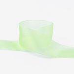 Лента капроновая (органза) 38.0 мм / 22.8±1 метра, 117 св.салатовый, Blitz OR-38