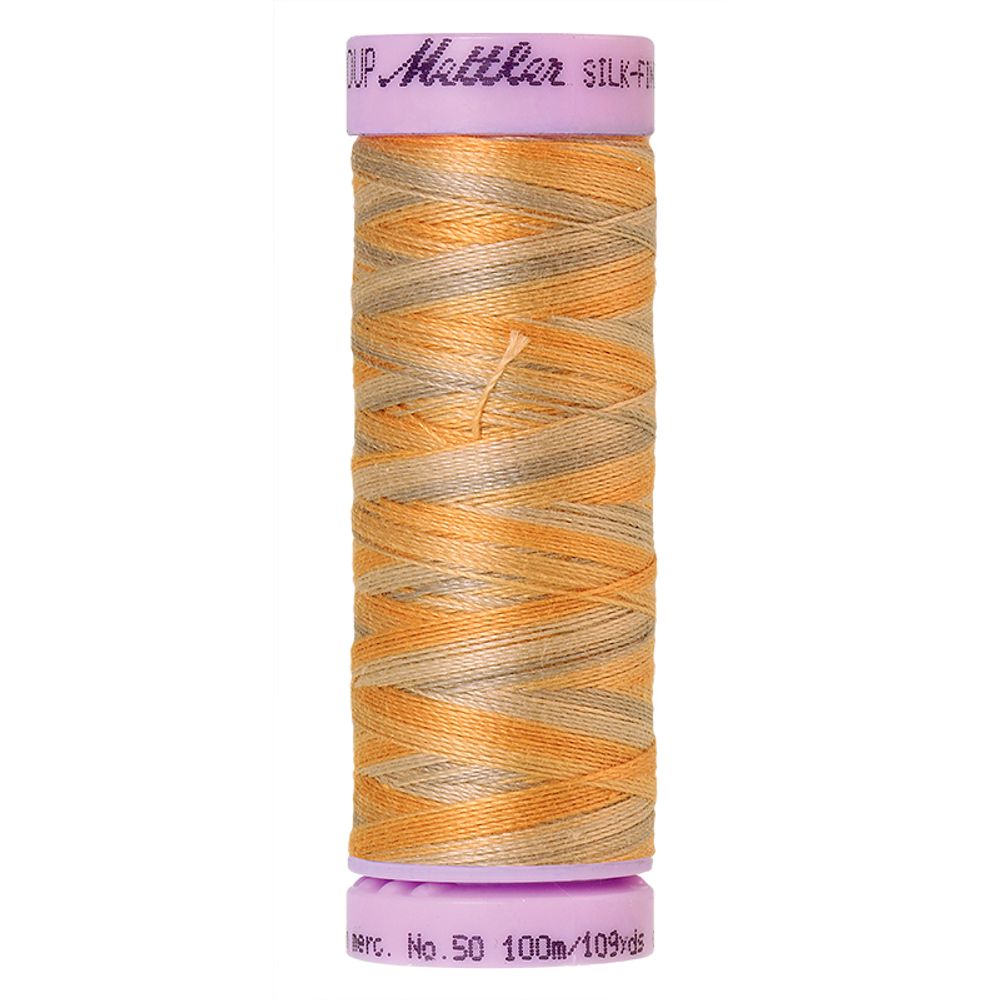 Нитки хлопковые отделочные Mettler Silk-Finish multi Cotton 50, 100 м, 9862, 5 катушек