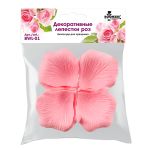 Лепестки роз декоративные 5х5 см, 5х100 шт, №03 розовый, Boomzee BWL-01