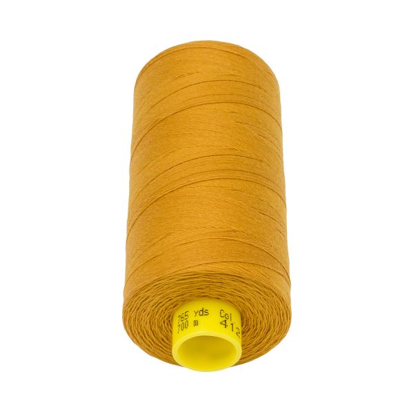 Нитка универсальная Gutermann Mara 70/2, 700 м, 702170, 412 горчичный, 1 катушка
