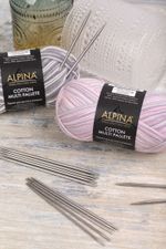 Спицы чулочные металл ⌀4.0 мм, 10 см, 5 шт, Gamma MK5-10