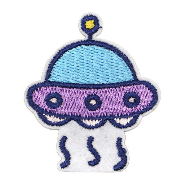 Термоаппликация НЛО 2, 4,7х4см, Hobby&Pro