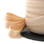 Резинка бельевая (бретелечная) матовая 15.0 мм / 50 метров, бежевый, ML177.015