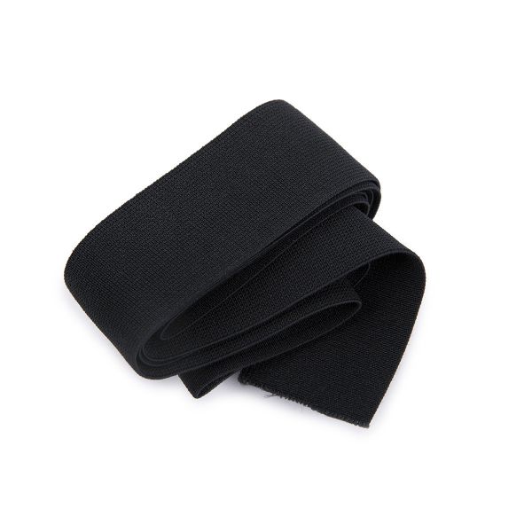 Резинка вязаная 40.0 мм / 20 метров, черный, Gamma 8с695 Ч (4с517)