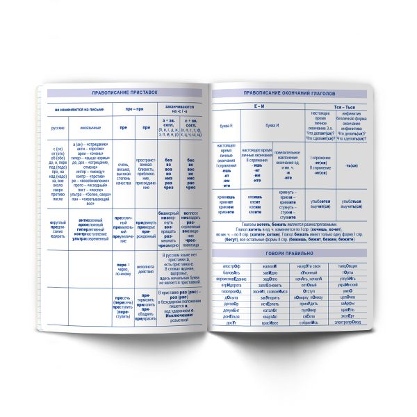 Тетрадь со справочным материалом Остров легенд, сплошной лак, A5+ 48 л. на скобе 65 г/м², белизна 100 %, 10 шт, линия, 01317 Остров легенд Русский язык, Светоч Т144