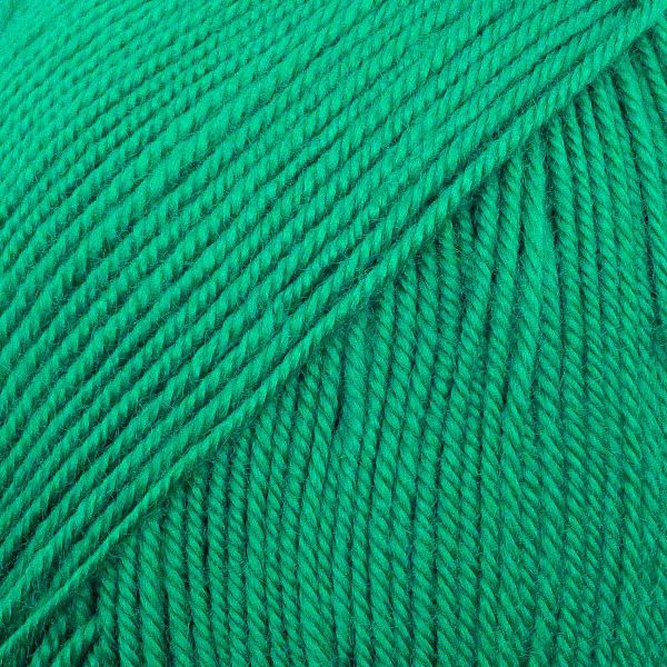 Пряжа Люблю вязать Зефир / уп.3 мот. по 100 г, 295 м, 490 темно-зеленый