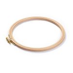 Пяльцы, бук, 8 мм, ⌀18,5 см, Prym