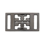 Украшение пришивное 10 мм, металл, олово (черный никель), МТ_1817, 12 шт